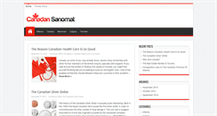 Desktop Screenshot of canadansanomat.com